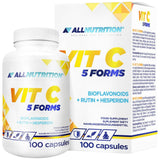 Vit C 5 Forms | Vitamin C Matrix - 100 capsules - Nutra Best Europe