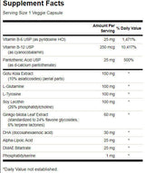 Brain Essentials - 60 capsules - Nutra Best Europe