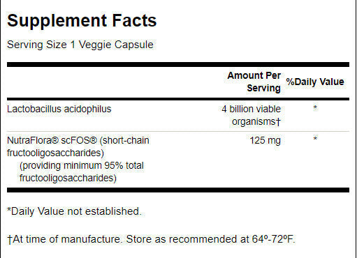 ProLacto Acidophilus 4 Billion CFU - 60 capsules - Nutra Best Europe