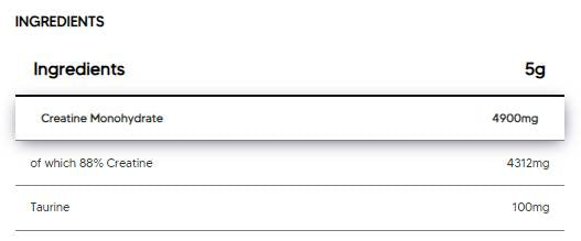 Creatine Monohydrate Powder - 500 grams - Nutra Best Europe