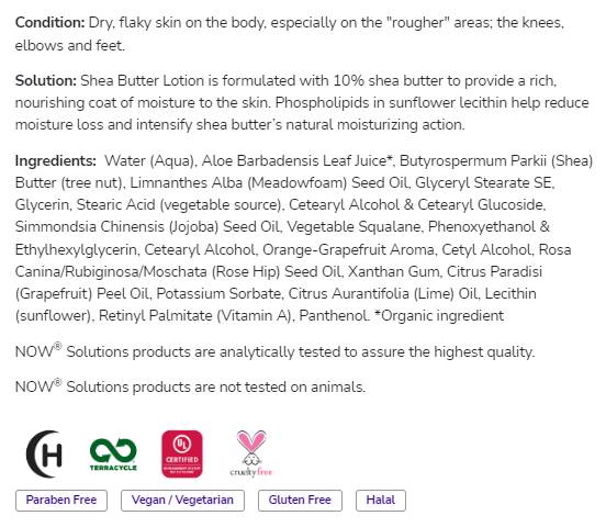 Shea Butter Lotion | Paraben Free - 118 ml - Nutra Best Europe