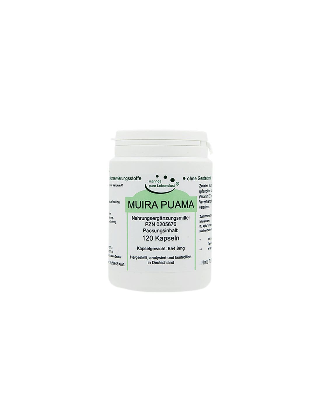 Muira Puama - Muira Puama (Natural aphrodisiac), 120 capsules El Compra - Nutra Best Europe
