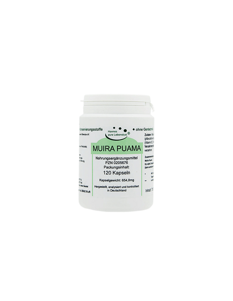 Muira Puama - Muira Puama (Natural aphrodisiac), 120 capsules El Compra - Nutra Best Europe