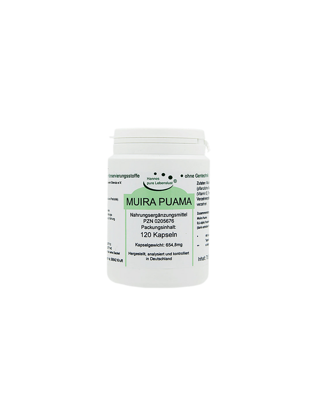 Muira Puama - Muira Puama (Natural aphrodisiac), 120 capsules El Compra - Nutra Best Europe
