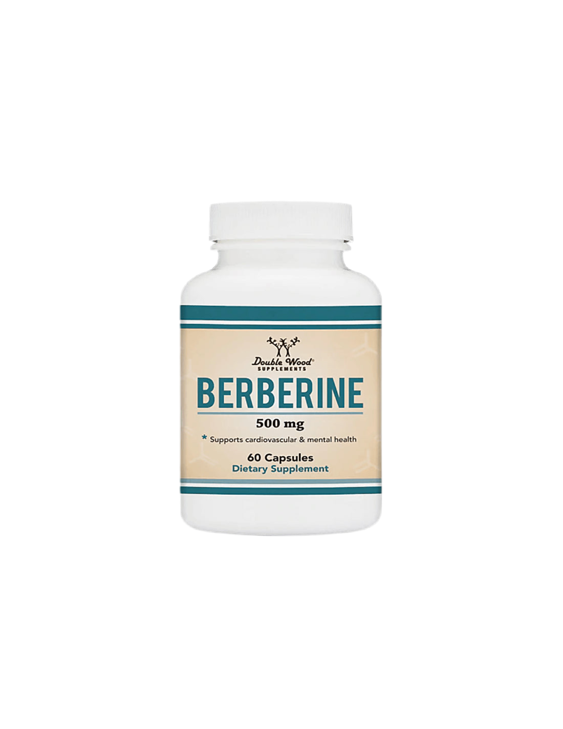 Berberine - Berberine (blood sugar and cholesterol control), 60 capsules Double Wood - Nutra Best Europe