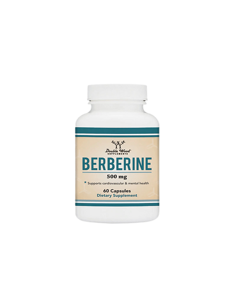 Berberine - Berberine (blood sugar and cholesterol control), 60 capsules Double Wood - Nutra Best Europe