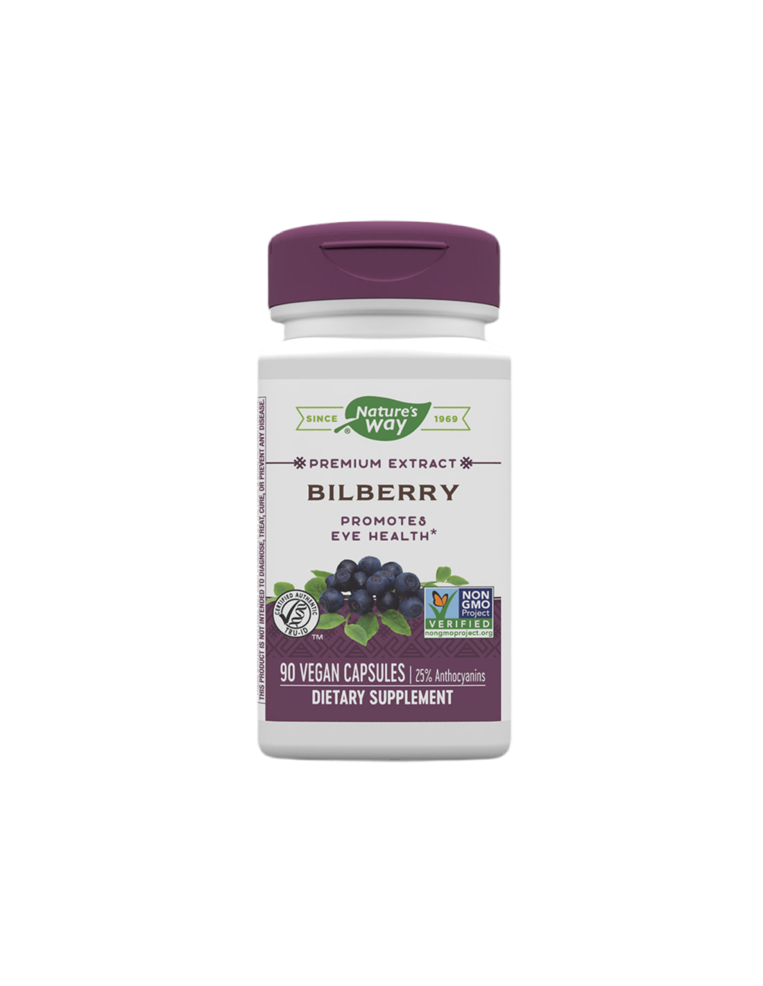 Blackberry & Elderberry - Premium Eye Health Formula, 90 Capsules - Nutra Best Europe