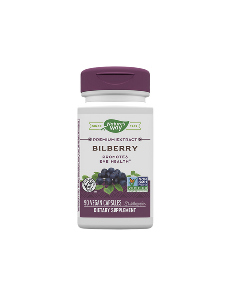 Blackberry & Elderberry - Premium Eye Health Formula, 90 Capsules - Nutra Best Europe