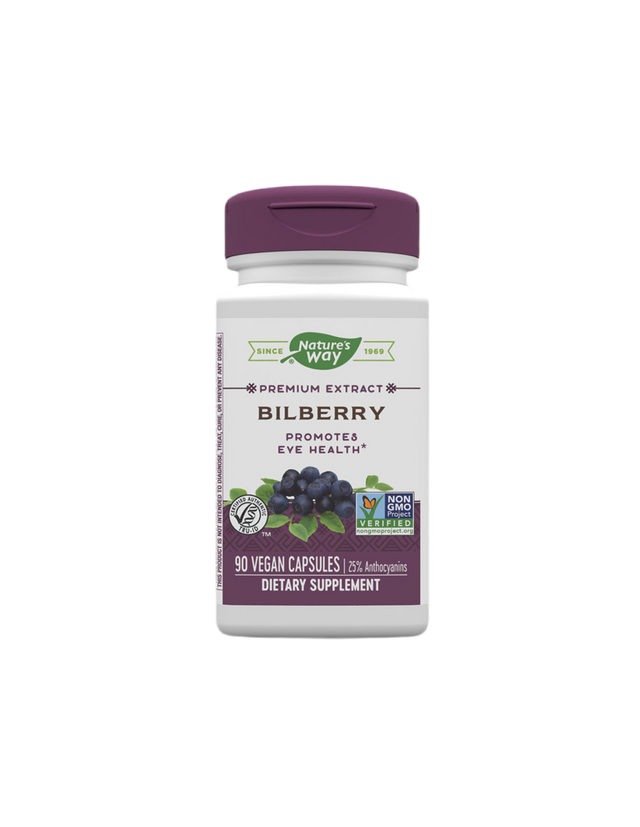 Blackberry & Elderberry - Premium Eye Health Formula, 90 Capsules - Nutra Best Europe