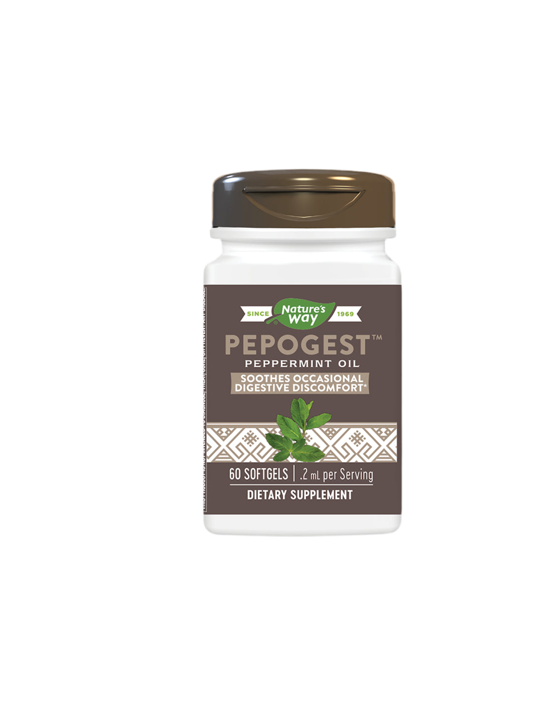 Peppermint oil - For stomach comfort, 60 softgel capsules - Nutra Best Europe