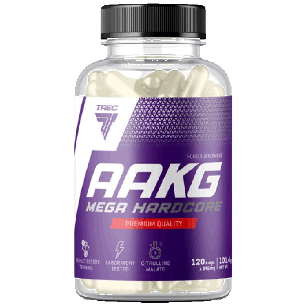 AAKG Mega Hardcore | citrullin-maláttal - 120 kapszula