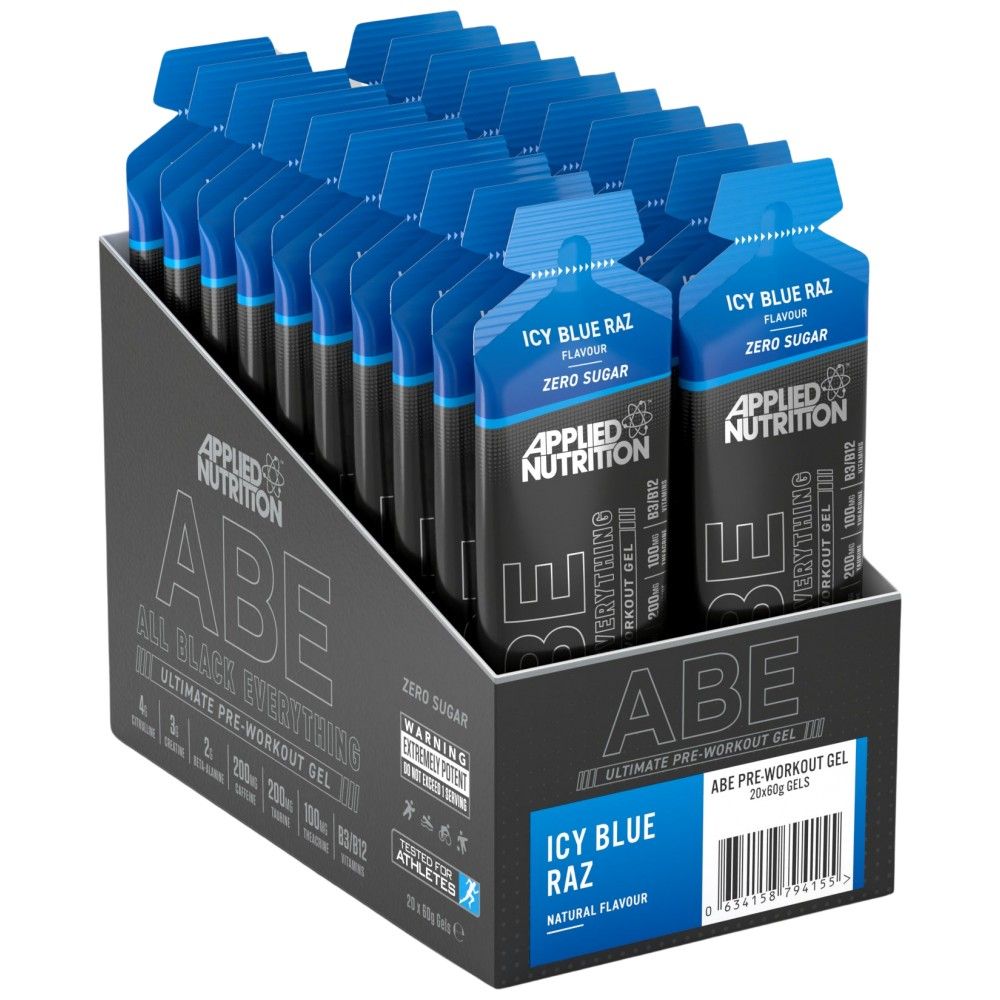 ABE Gel | All Black Everything Pre-Workout - 20 x 60 grams - Nutra Best Europe