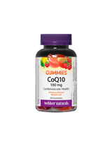 CoQ10 Gummies / Coenzyme Q10 100 mg, 60 jelly tablets Webber Naturals - Nutra Best Europe