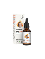Immune and bone system - Vitamin D3 (800 IU) - for children and adults, 30 ml drops Aura Herbals - Nutra Best Europe