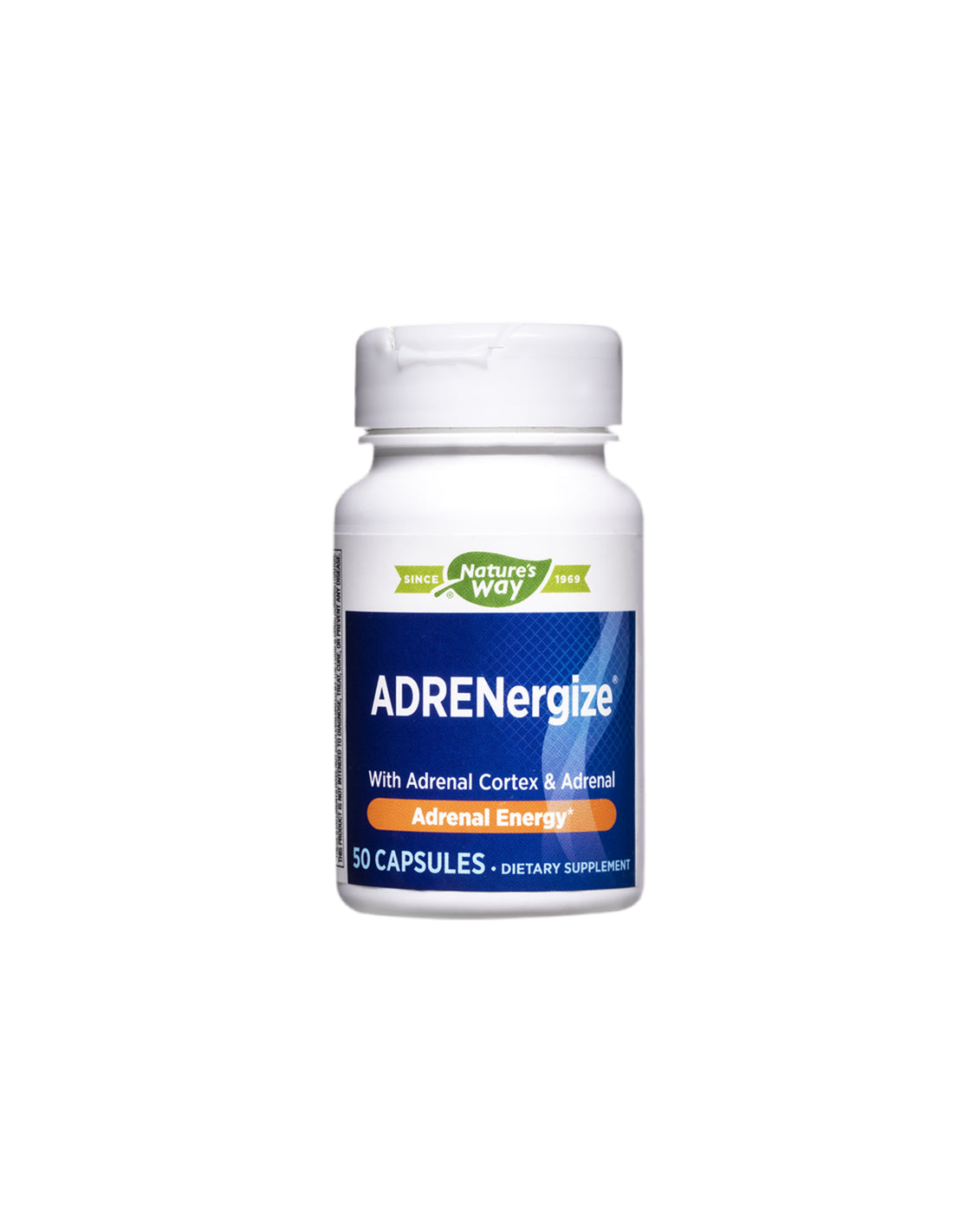ADRENergize – stresszoldó és mellékvese-támogatás, 50 kapszula a természet szerint