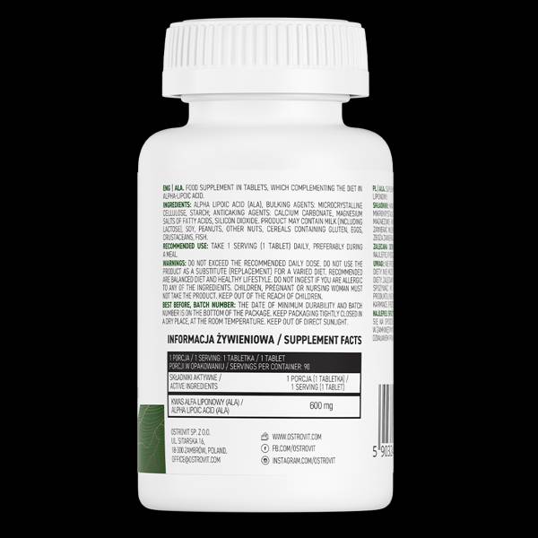 ALA/alfa liponsav 590 mg 90 tabletta