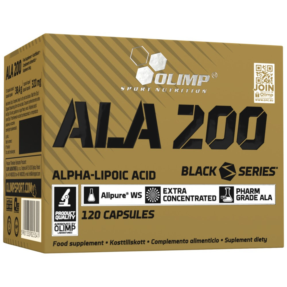 ALA 200 - 120 capsules - Nutra Best Europe