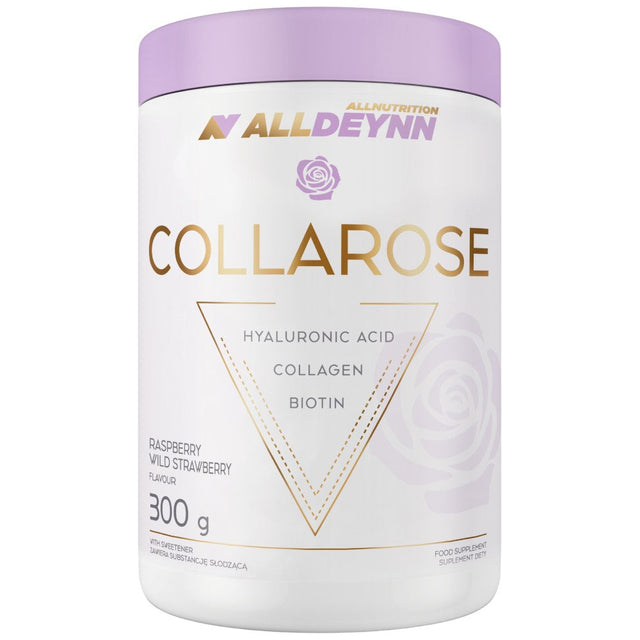 AllDeynn | CollaRose - Collagen with Hyaluronic Acid - 300 grams - Nutra Best Europe