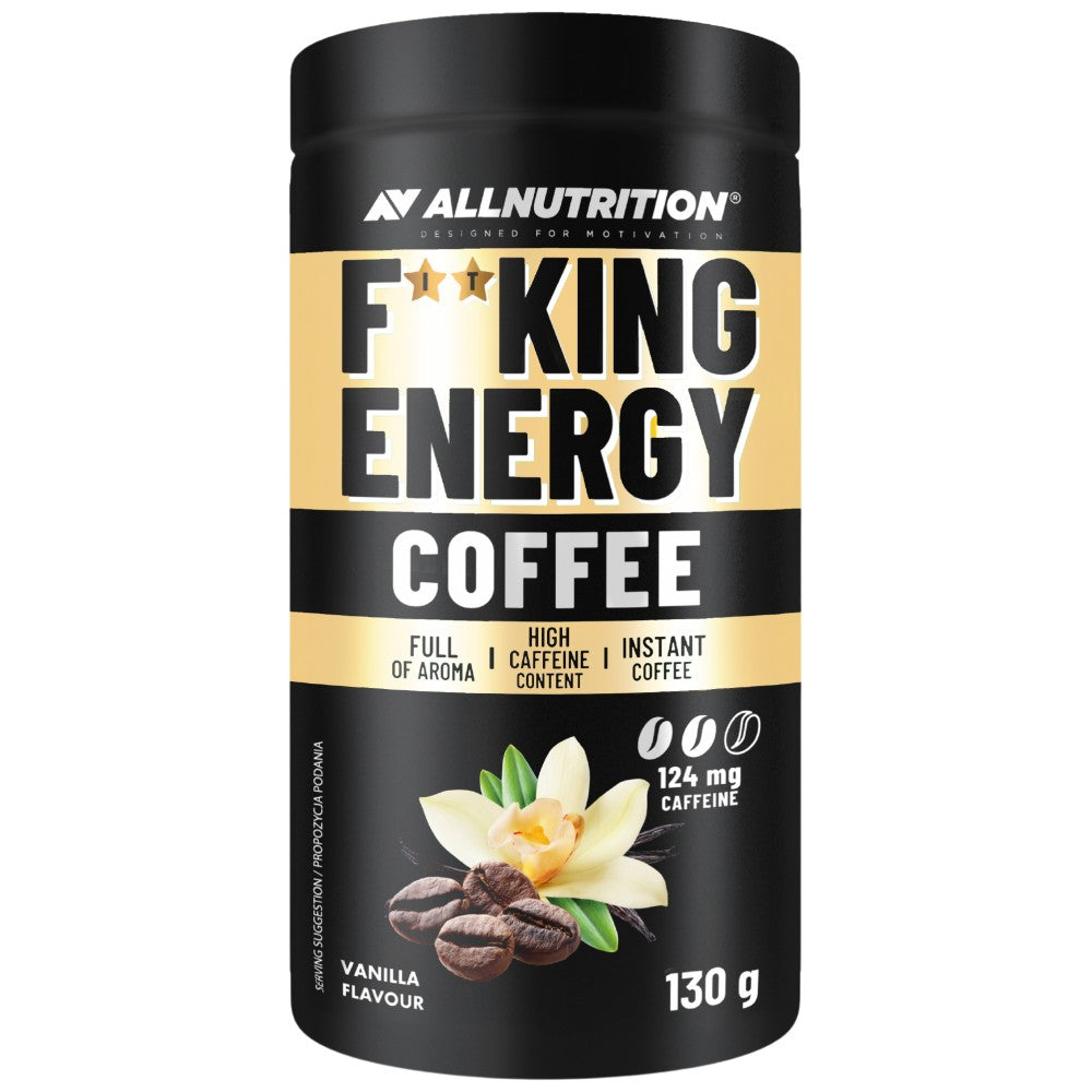 F**KING Energy | Strong Coffee Instant - 130 grams - Nutra Best Europe