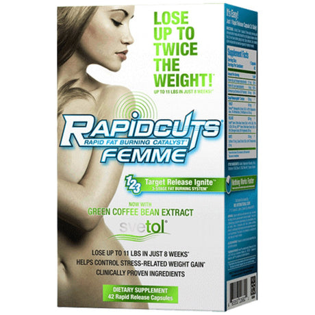 RapidCuts Femme 42 capsules - Nutra Best Europe