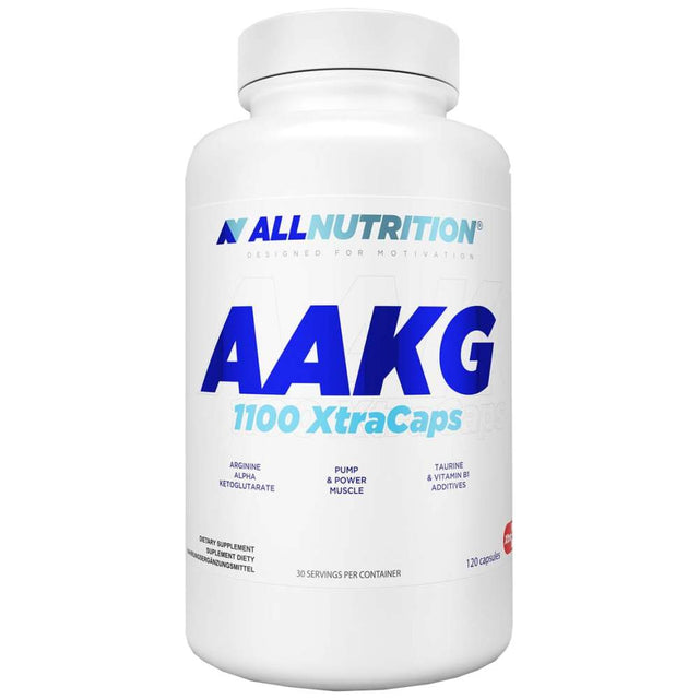 AAKG 1100 Xtra Caps - 120 capsules - Nutra Best Europe