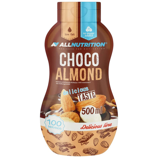 Syrup Zero Calorie | Choco Almond - 500 ml - Nutra Best Europe