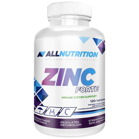 Zinc Forte | Zinc Lactate 25 mg - 120 Tablets - Nutra Best Europe