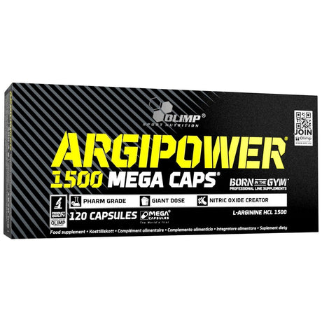 ArgiPower 1500 Mega Caps - 120 capsules - Nutra Best Europe