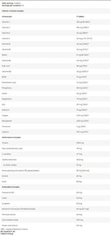 Enriched Vita Complex - 90 Tablets - Nutra Best Europe