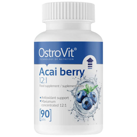 Acai Berry 12:1 500 mg 90 Tablets - Nutra Best Europe