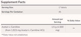 Acetil-L-karnitin 750 mg - 90 tabletta
