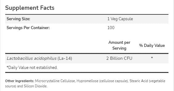Acidophilus Two Million - 100 kapszula
