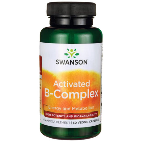 Activated B-Complex High Potency and Bioavailability 430 mg - 60 capsules - Nutra Best Europe