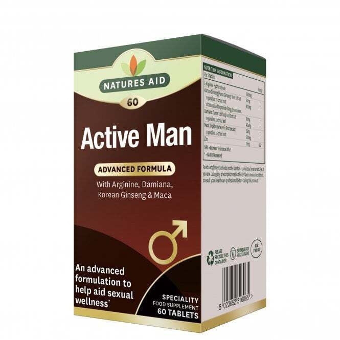 Képlet férfiaknak (Active Man) 60 tabletta NaturesAid