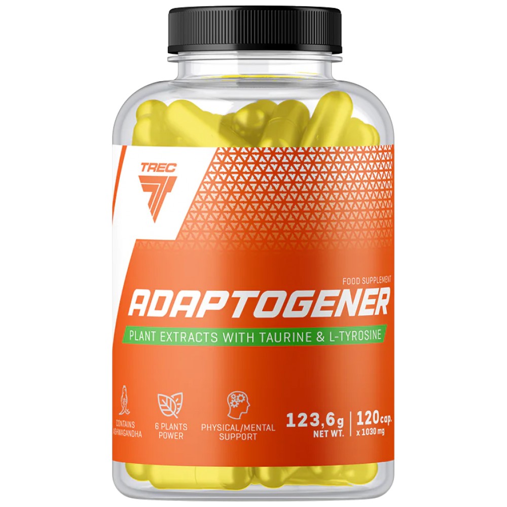 Adaptogen | Ashwagandhával, Rhodiolával, L-Tirozinnal - 120 kapszula
