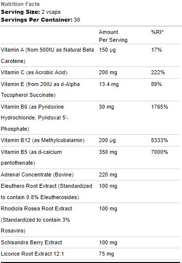 AdrenalCore | Ashwagandhával - 60 kapszula