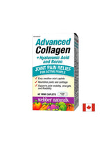 Fejlett kollagén+hialuronsav és bór/ Kollagén + hialuronsav és bór x 40 mini kapszula <tc>Webber Naturals</tc>