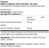 AjiPure L-Arginine L-Citrullinnal 60 kapszula