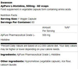 AjiPure L-Histidin 500 mg 60 kapszula