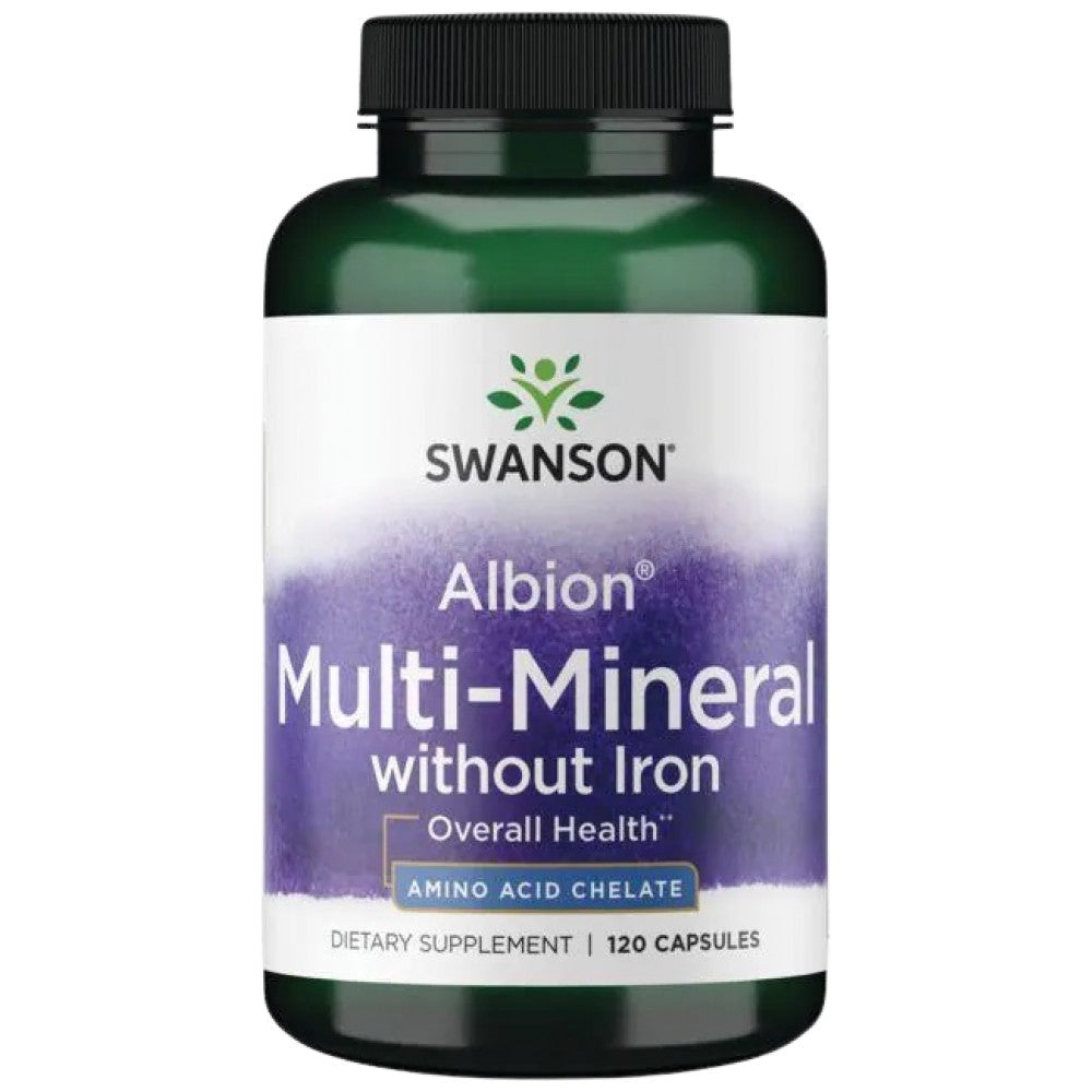 Albion Multi-Mineral Without Iron 120 kapszula