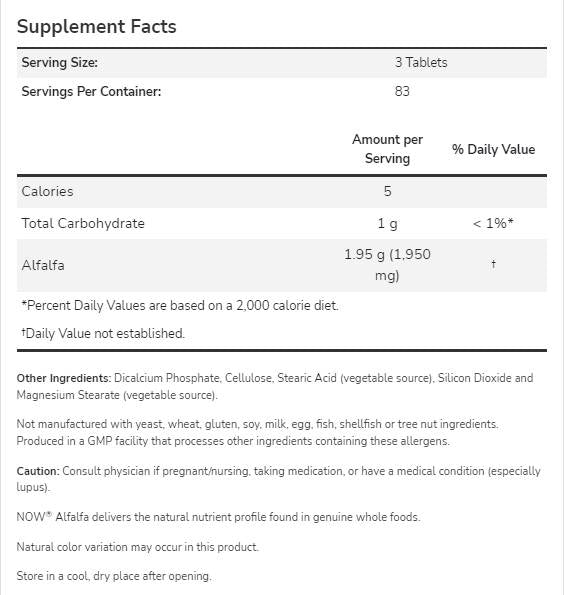 Lucerna 650 mg - 500 tabletta
