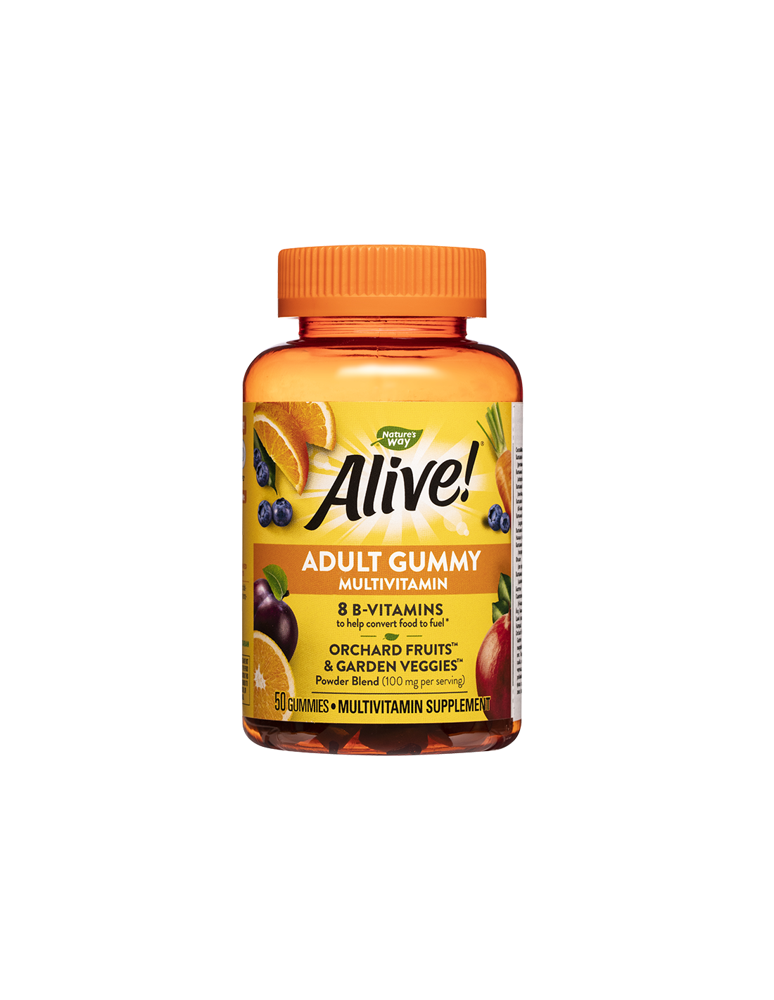 <tc>Alive</tc>! Felnőtt gumicukor multivitamin/ <tc>Alive</tc>! Multivitaminok, 50 Nature's Way zselétabletta