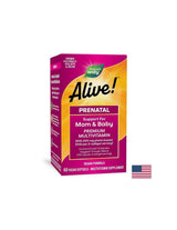 <tc>Alive</tc>! Teljes értékű terhes multivitamin | Prémium formula - 60 gélkapszula