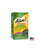 <tc>Alive</tc>! Garden Goodness női multivitamin - 60 tabletta
