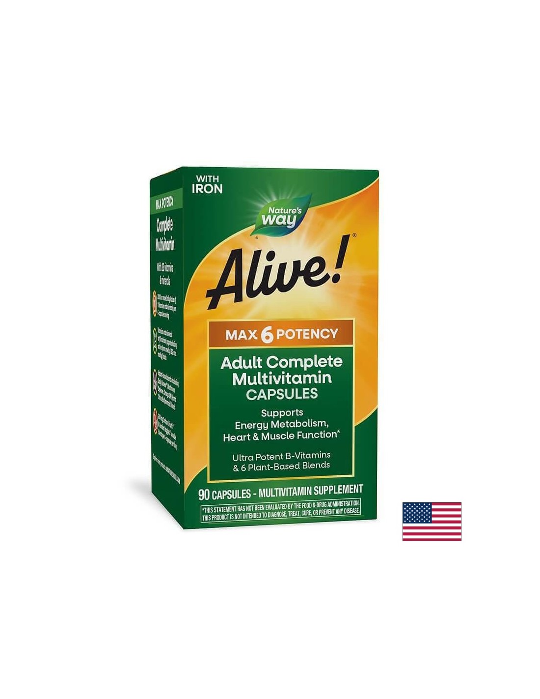 <tc>Alive</tc>Max6 Napi Multivitamin - 90 kapszula