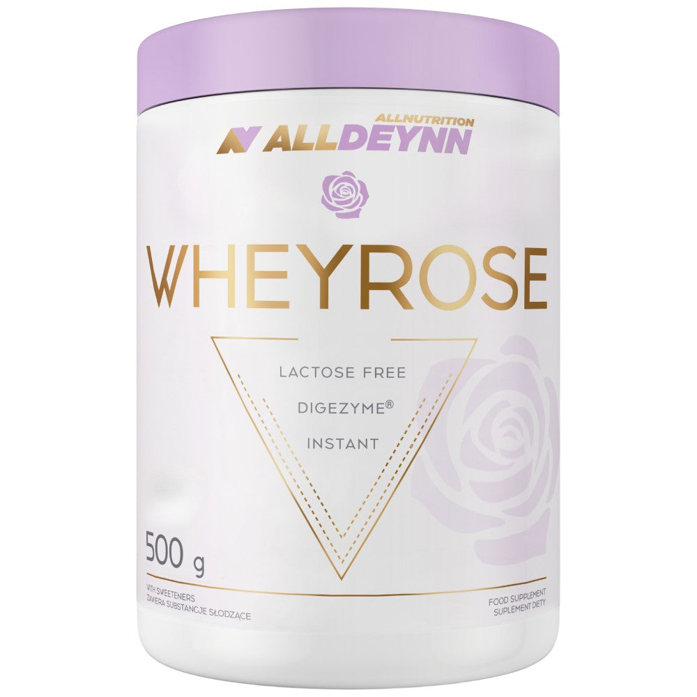 AllDeynn | WheyRose - Laktózmentes fehérje DigeZyme-mal - 500 gramm