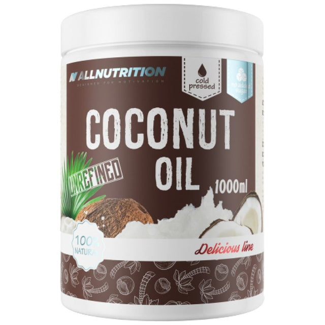Coconut Oil | Unrefined - 1000 ml - Nutra Best Europe