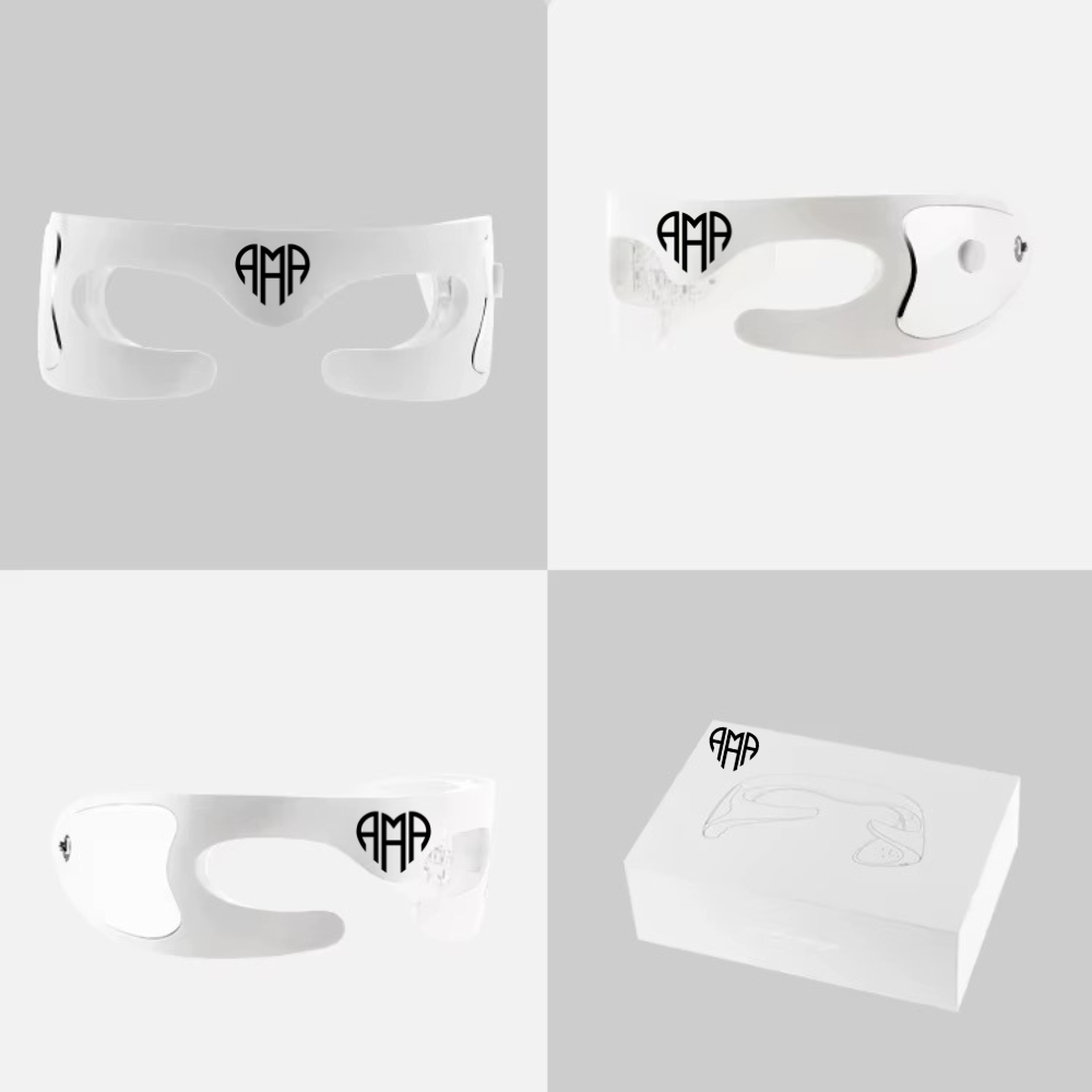 Eye Mask with 880nm Red LED Therapy – Recovery, Lifting and Collagen Activation - Nutra Best Europe