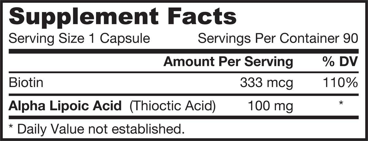 Alfa liponsav 100 mg - 90 kapszula