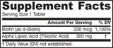 Alpha Lipoic Sustain 300 mg - 120 tabletta